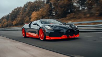 بوگاتی میسترال سریع‌ترین خودرو بدون سقف در تاریخ است!