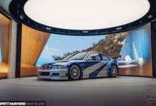 تحقق رؤیای طرفداران نید فور اسپید؛ نمونه واقعی BMW M3 GTR معرفی شد