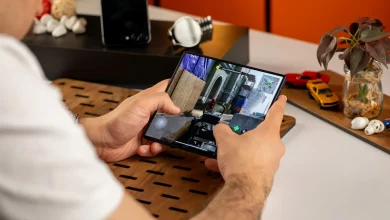 شاید سامسونگ نمایشگرهای تاشدنی را به کنسولهای بازی دستی بیاورد