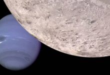 نپتون در شب