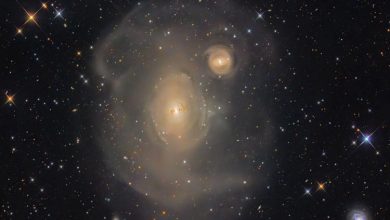 کهکشانهای پوستهای در صورت فلکی حوت