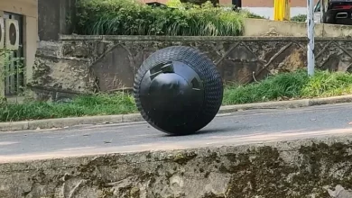 آزمایش پلیس رباتیک کروی در چین که مجرمان را شناسایی و دستگیر می‌کند [تماشا کنید]