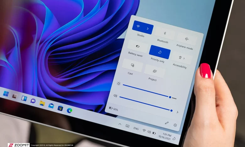 آیکون نمایشگر وضعیت باتری ویندوز ۱۱ به‌زودی کاربردی‌تر می‌شود