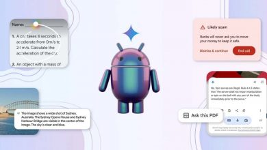 اکنون جمینای میتواند به سؤالات شما درباره فایل PDF روی صفحه گوشیتان پاسخ دهد