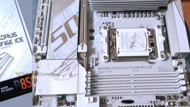 ایامدی با مادربرد «برفی» B850 به استقبال زمستان میرود