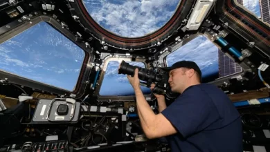 این فضانورد ناسا در طول مأموریت خود در ایستگاه فضایی نیم میلیون عکس ثبت کرد