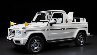 این مرسدس بنز جی کلاس بهطور ویژه برای پاپ فرانسیس ساخته شده است