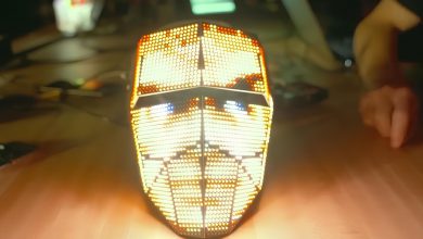 با این ماسک عجیب چهره خود را تغییر دهید