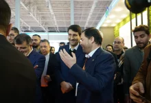 بازدید وزیر ارتباطات و فناوری اطلاعات از غرفه شرکت فناپ تک در بیست و پنجمین نمایشگاه تلکام