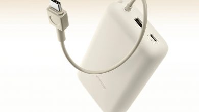 عرضه جهانی پاوربانک ۲۰ هزار میلیآمپرساعتی شیائومی با کابل یکپارچه آغاز شد