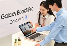 لپ‌تاپ گلکسی بوک ۵ پرو سامسونگ با تراشه لونار لیک اینتل و هوش مصنوعی رونمایی شد