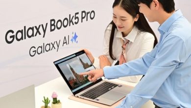 لپتاپ گلکسی بوک ۵ پرو سامسونگ با تراشه لونار لیک اینتل و هوش مصنوعی رونمایی شد