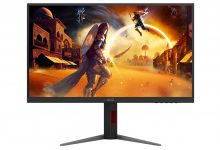 مانیتور مینی LED جدید برند AOC نرخ نوسازی ۲۴۰ هرتز و تأخیر بسیار کمی دارد