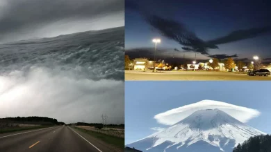 وقتی آسمان بازیاش میگیرد؛ ابرهایی که شبیه به هر چیزی هستند!