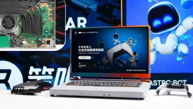 چینیها پلیاستیشن ۵ را به لپتاپی با نمایشگر ۱۷.۳ اینچی 4K تبدیل کردند