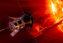 کاوشگر پارکر در آستانه لمس تاج خورشید قرار گرفت