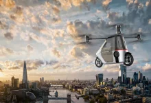 اولین موتورسیکلت برقی پرنده جهان در نمایشگاه CES 2025 معرفی شد [تماشا کنید]