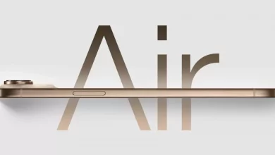 تصویر منتسب به آیفون 17 ایر طراحی متفاوت قاب و دوربین عقب را نشان می‌دهد