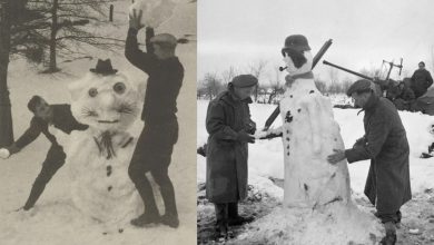 دنیای آدمبرفیهای تاریخی؛ آدم برفیهای ۱۵۰ سال پیش چه شکلی بودند؟