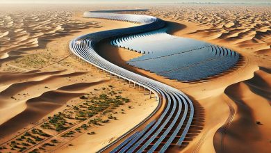 دیوار بزرگ خورشیدی: چین درصدد تبدیل بیابان به بزرگ‌ترین مزرعه خورشیدی جهان است