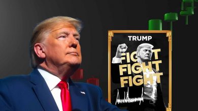 شیبا شکست خورد؛ توکن ترامپ جایگاه دومین میم‌کوین برتر بازار را تصاحب کرد!