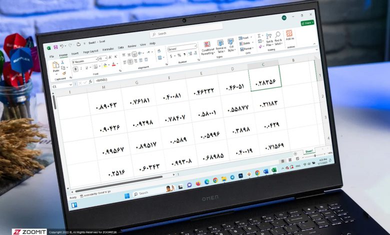 چطور با فرمول‌ های ساده اعداد تصادفی در اکسل تولید کنیم؟