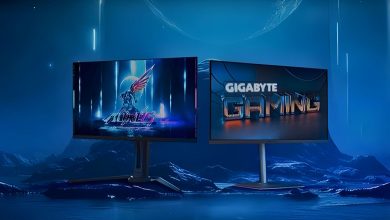 گیگابایت در مانیتورهایش از پنل QD-OLED جدید سامسونگ استفاده میکند