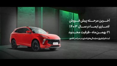 آخرین مرحله پیشفروش لاماری ایما در سال 1403