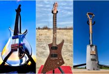 از رزین تا فلز؛ عجیبترین موادی که به گیتار تبدیل شدند