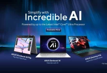 ایسوس از چندین لپ‌تاپ مجهز به AI از جمله زن‌بوک ۱۴ و زن‌بوک Duo رونمایی کرد