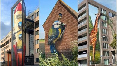 این نقاشی‌های خیابانی کاری می‌کنند که چشمانتان را باور نکنید!