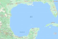 بینگ مپس مایکروسافت هم نام خلیج مکزیک را به خلیج آمریکا تغییر می‌دهد